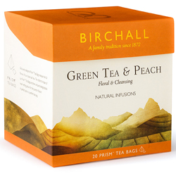 Green Tea & Peach Herbal Tea