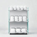 Jura Glass Cup Warmer front view with sleek design