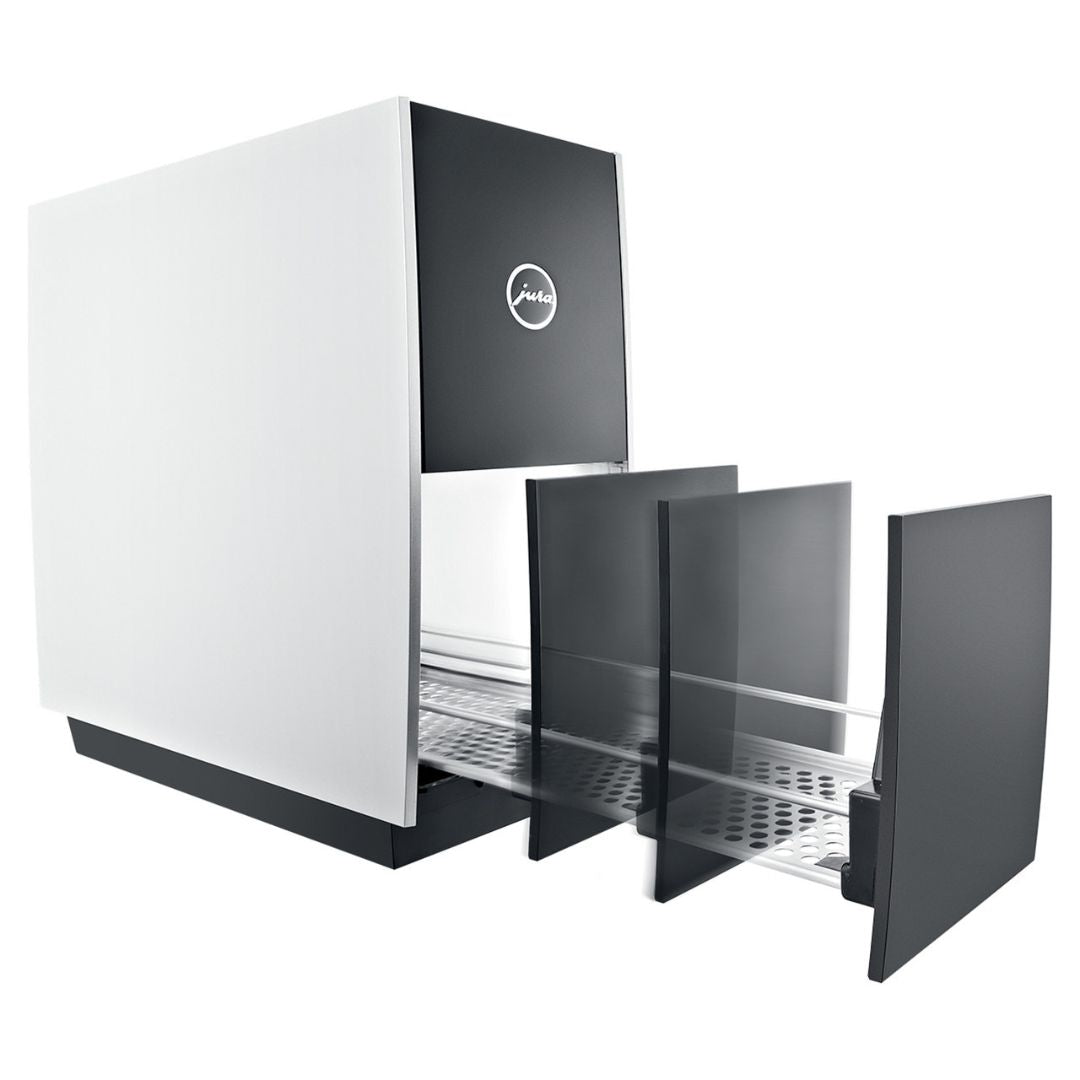 Jura Slimline Cup Warmer bottom drawer for convenient storage