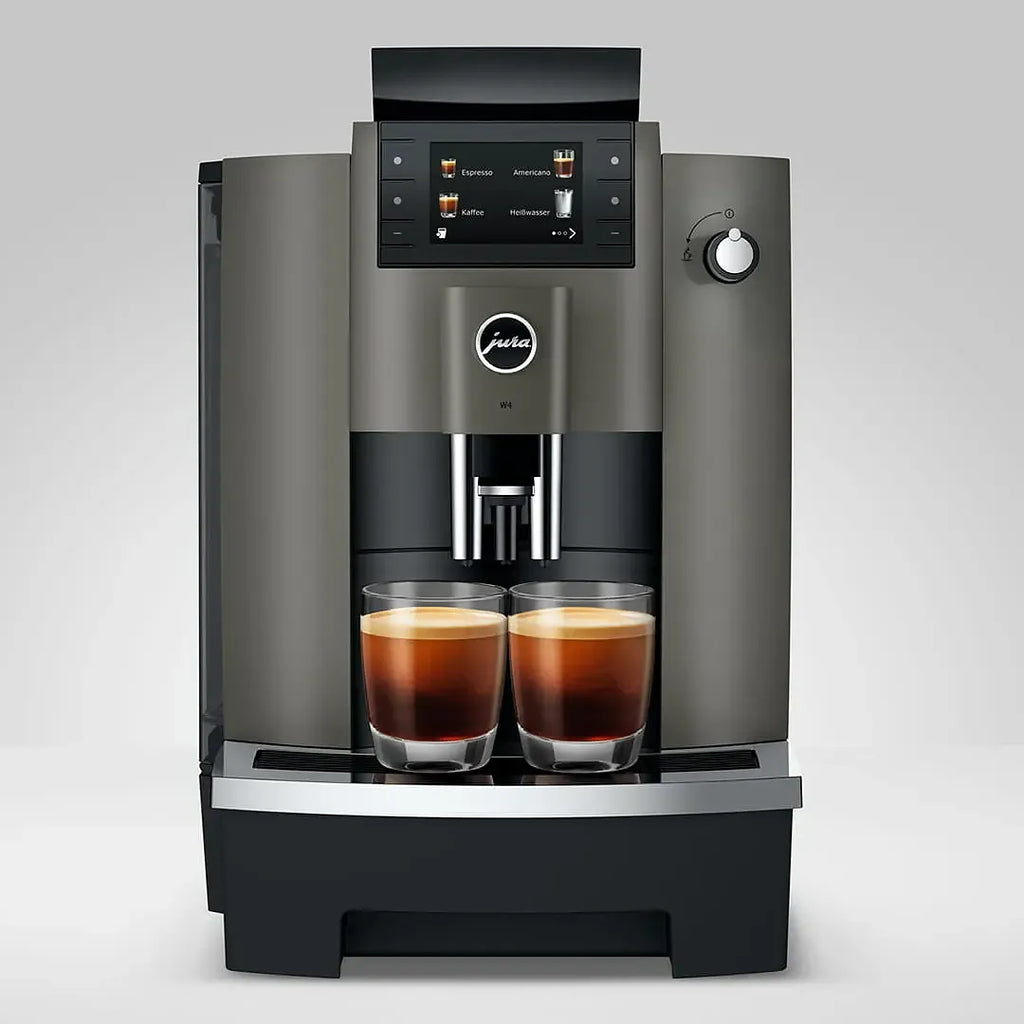 Jura W4 Bean-to-Cup Coffee Machine - Compact Power for Premium Black Coffee